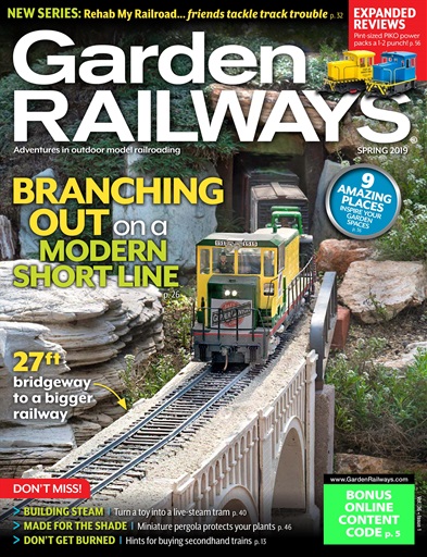 Garden Railways issue 