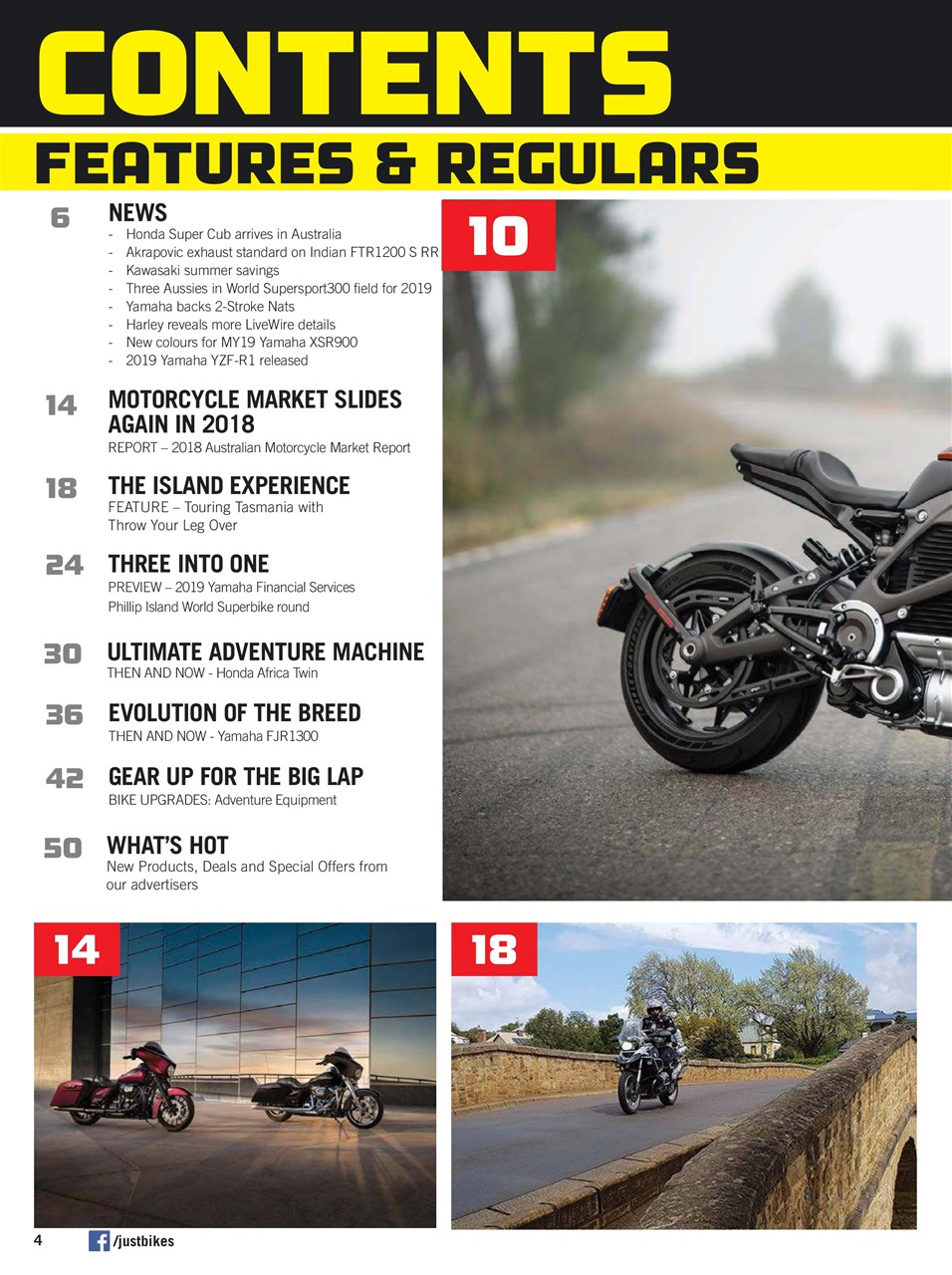 JUST BIKES Preview Pages