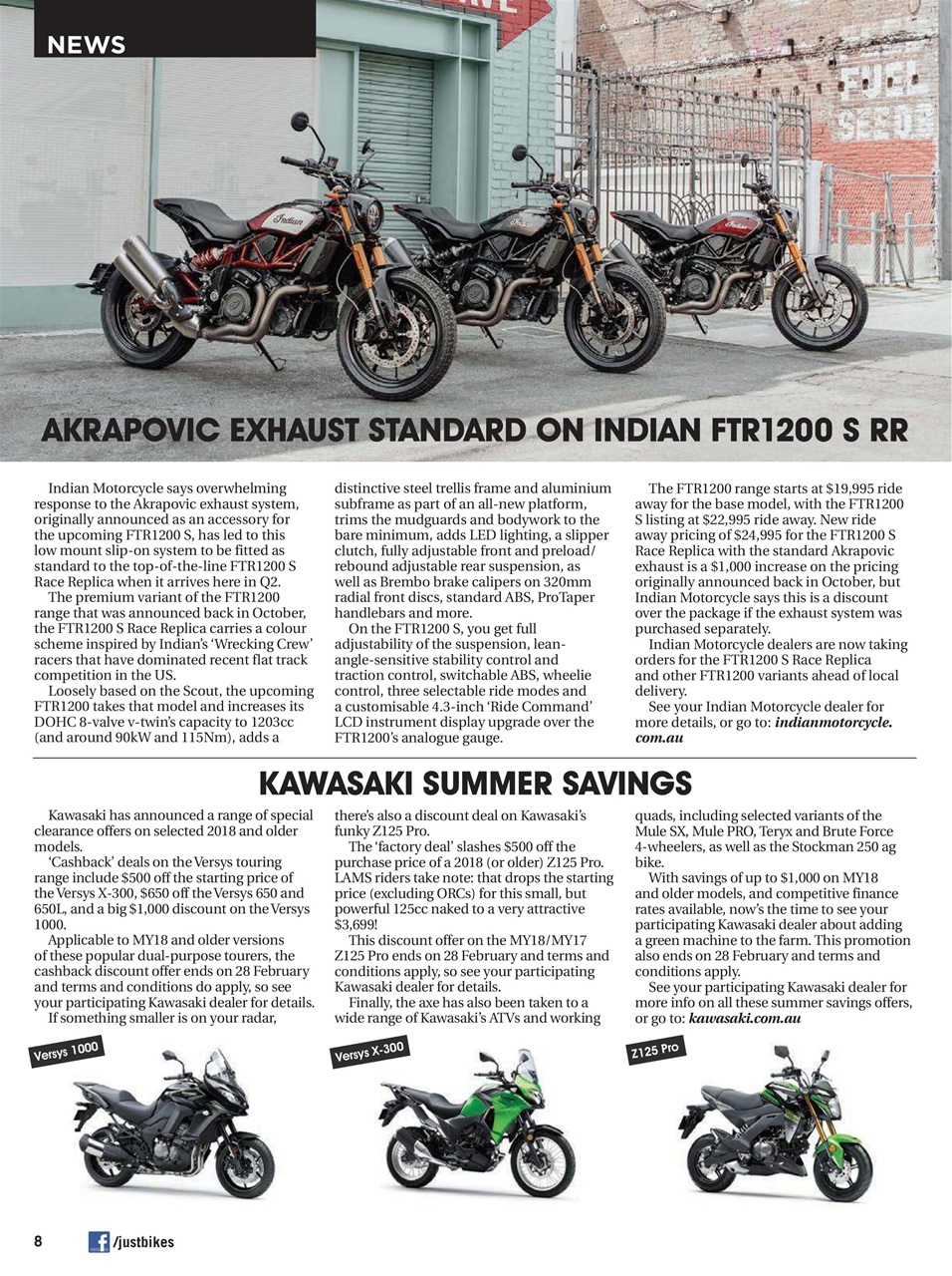 JUST BIKES Preview Pages