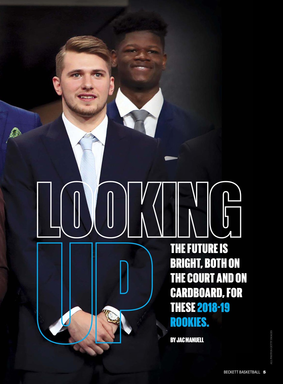 Beckett Basketball Magazine Preview Pages