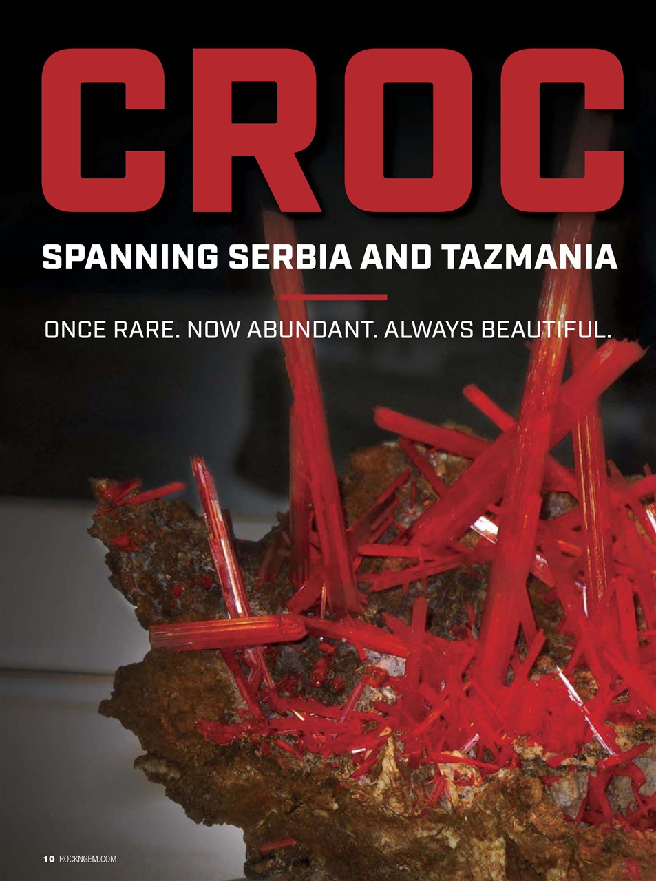 Rock&Gem Magazine Preview Pages