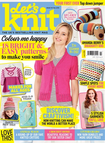 Let's Knit issue Feb 2019