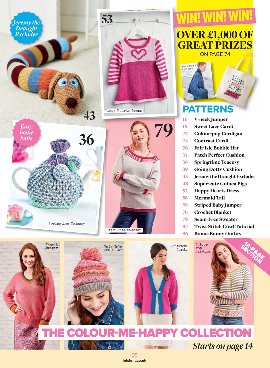 Let's Knit Preview Pages