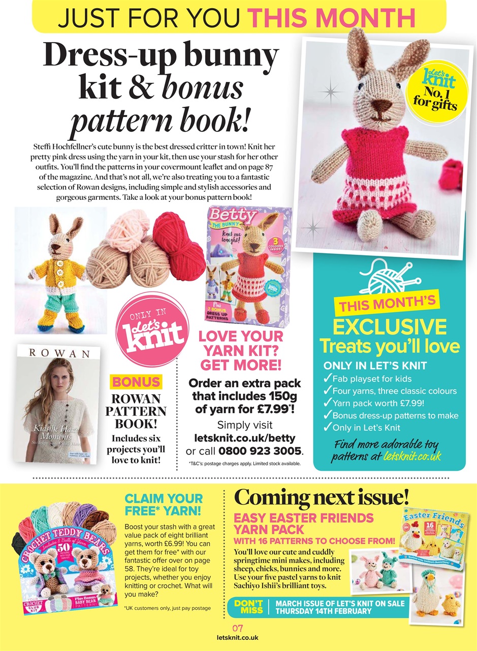 Let's Knit Preview Pages