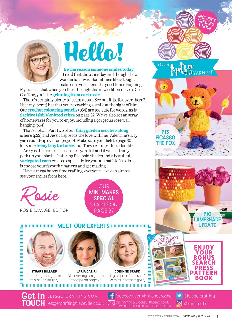 Let's Get Crafting Preview Pages