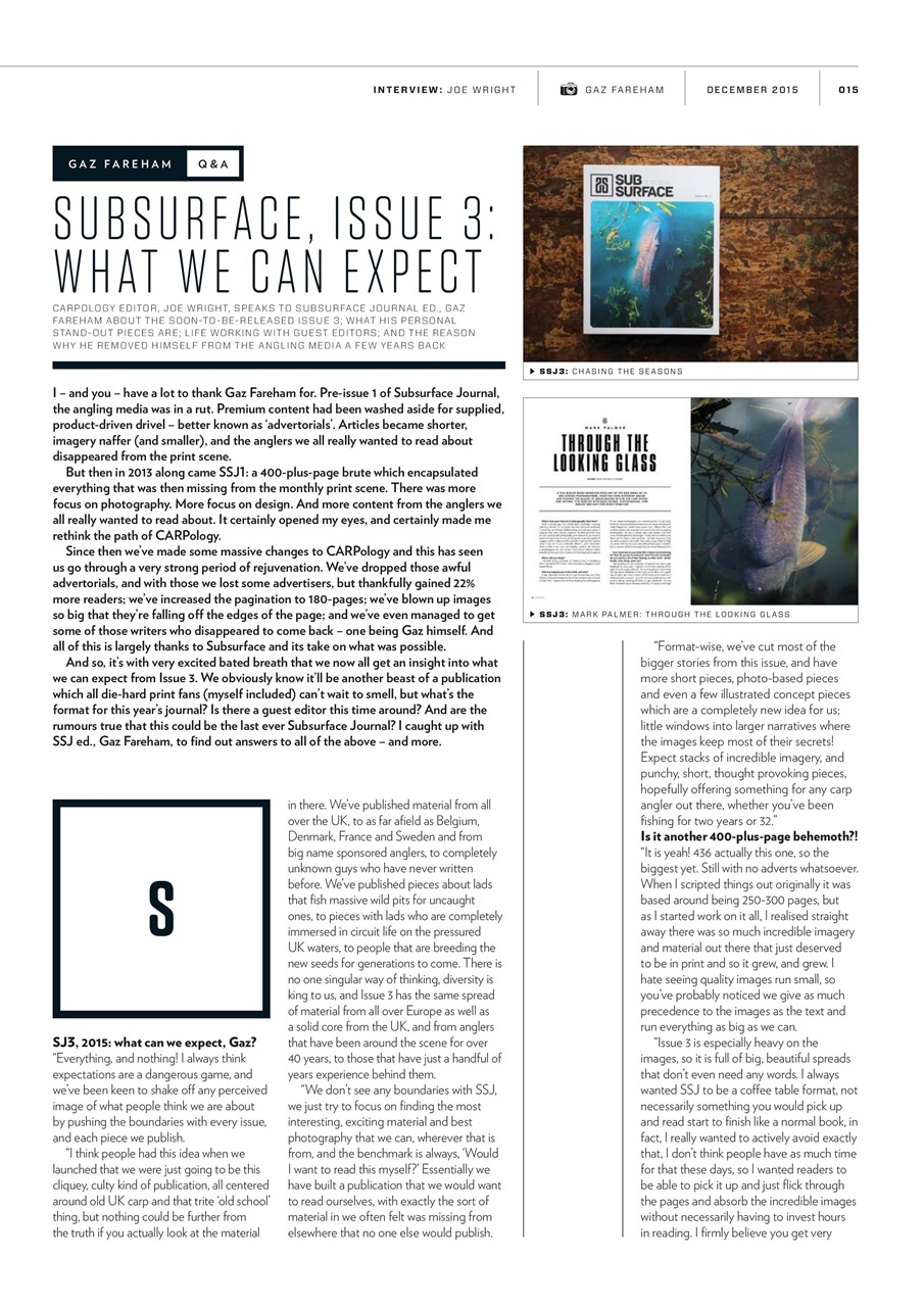 CARPology Magazine Preview Pages