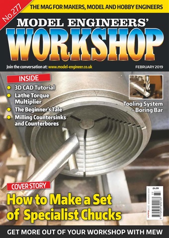 Model Engineer & Workshop Magazine issue Feb-19