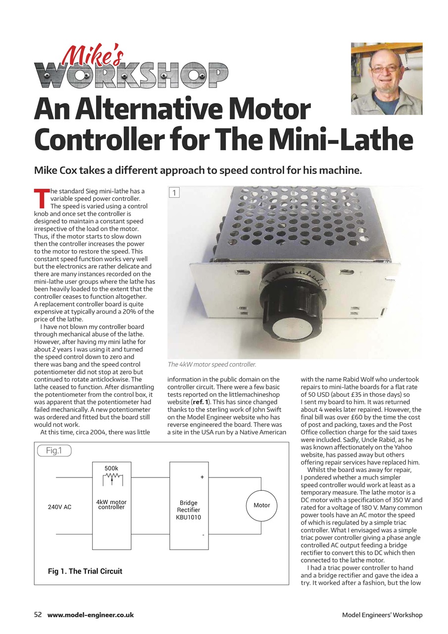 Model Engineer & Workshop Magazine Preview Pages