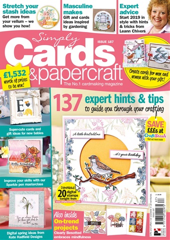 Simply Cards & Papercraft issue Issue 187