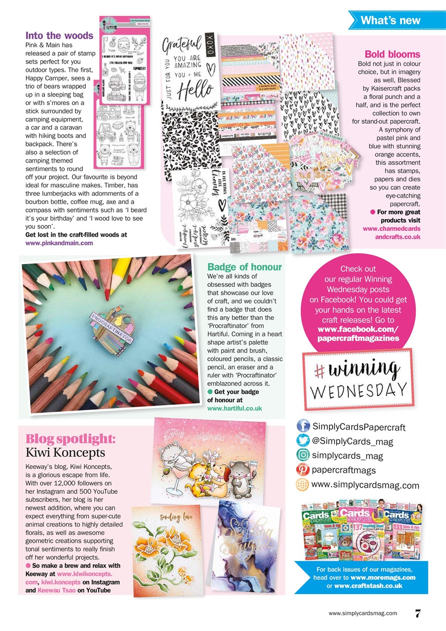 Simply Cards & Papercraft Preview Pages