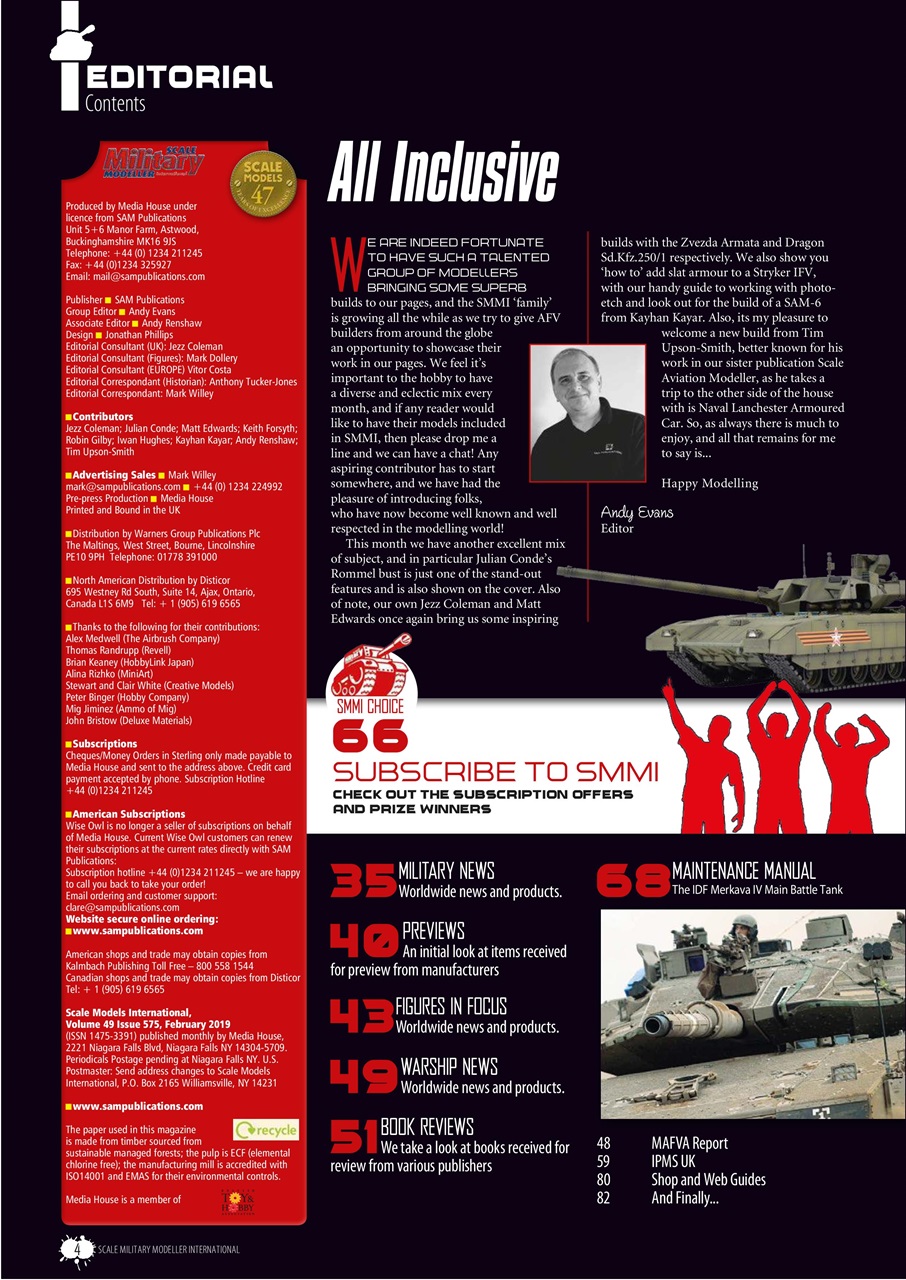Scale Aviation and Military Modeller International (M) Preview Pages