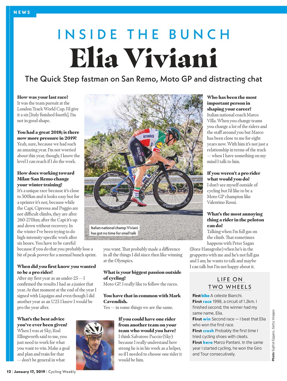 Cycling Weekly Preview Pages