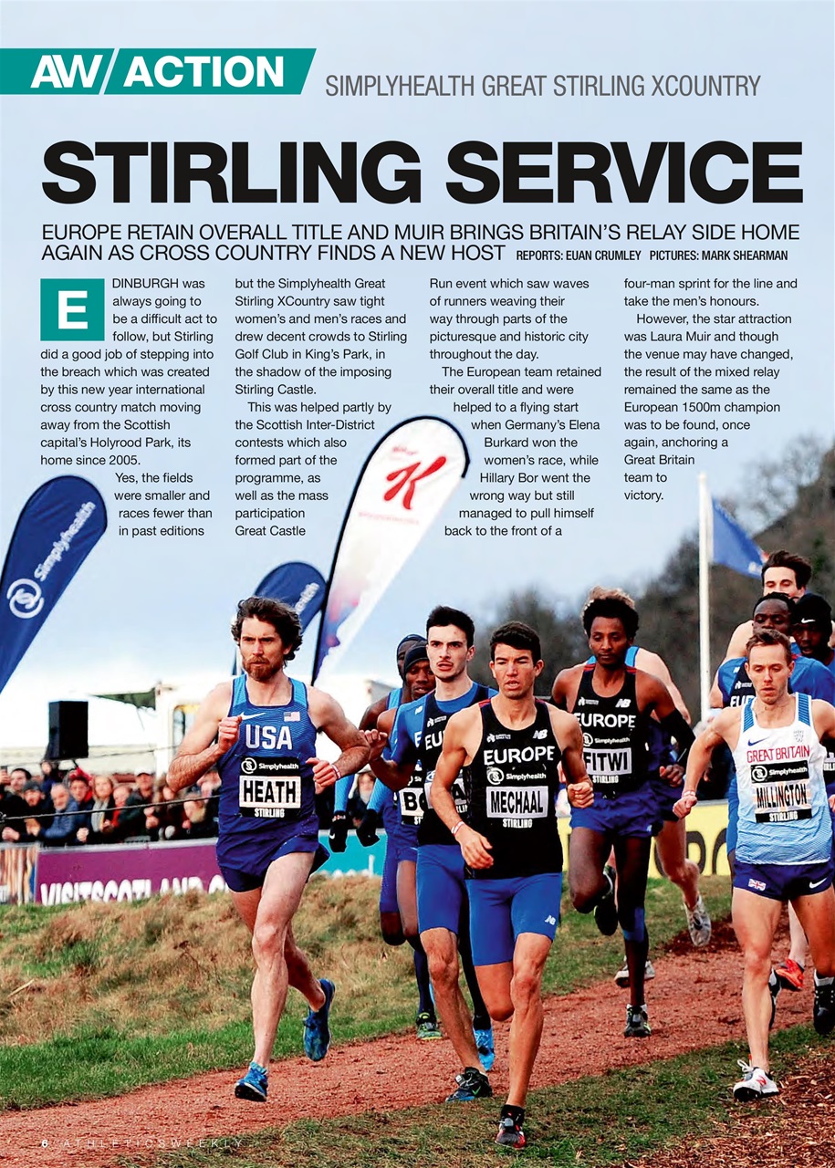 AW – Athletics Weekly Magazine Preview Pages