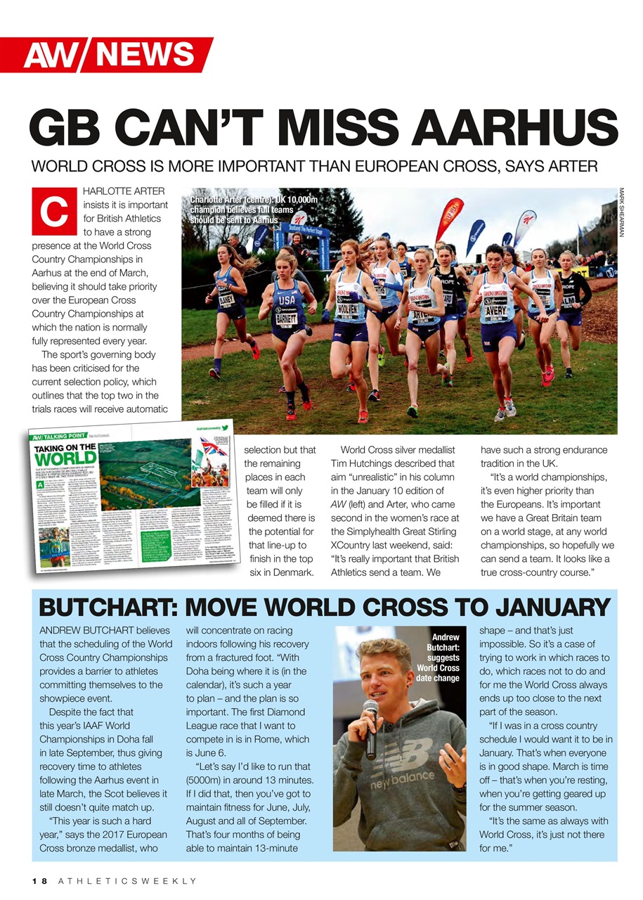 AW – Athletics Weekly Magazine Preview Pages