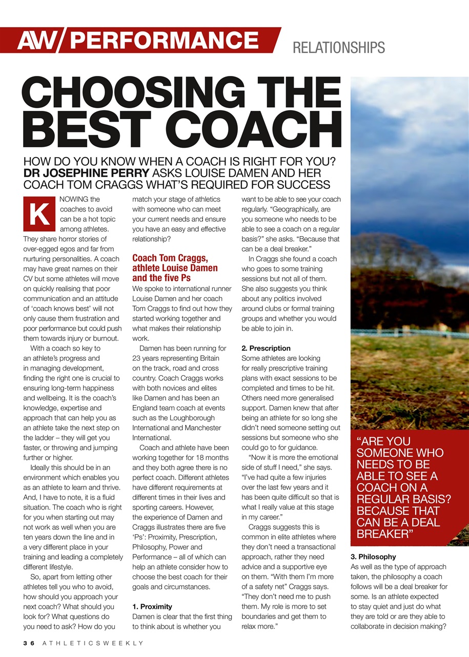 AW – Athletics Weekly Magazine Preview Pages