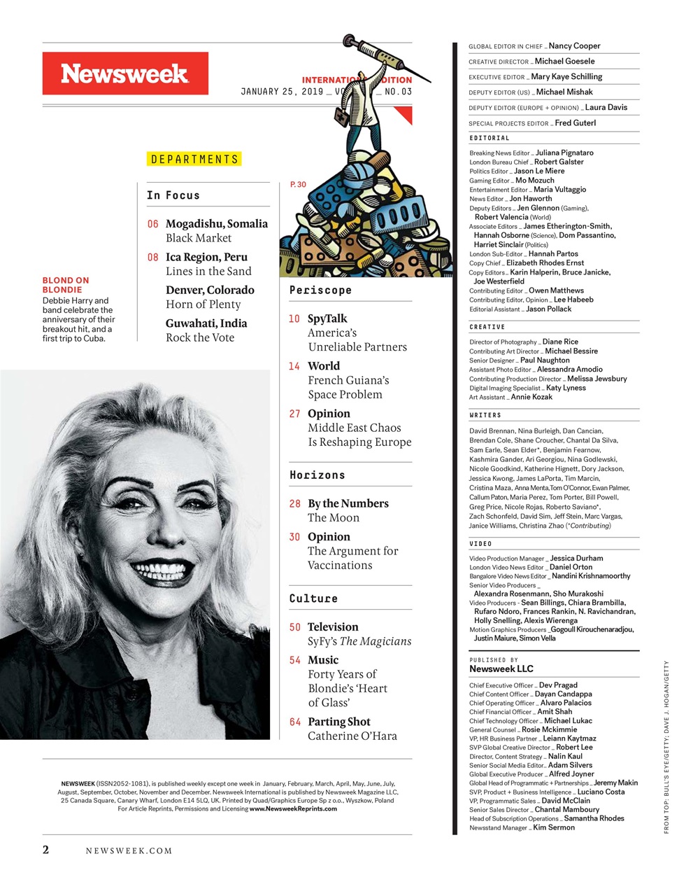 Newsweek International Preview Pages