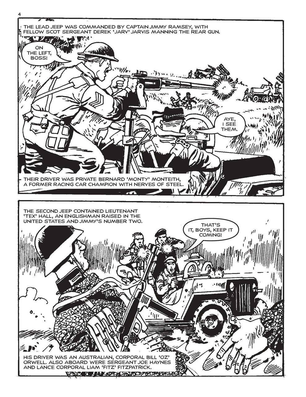 Commando Preview Pages