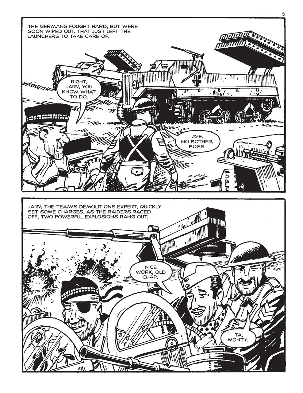 Commando Preview Pages