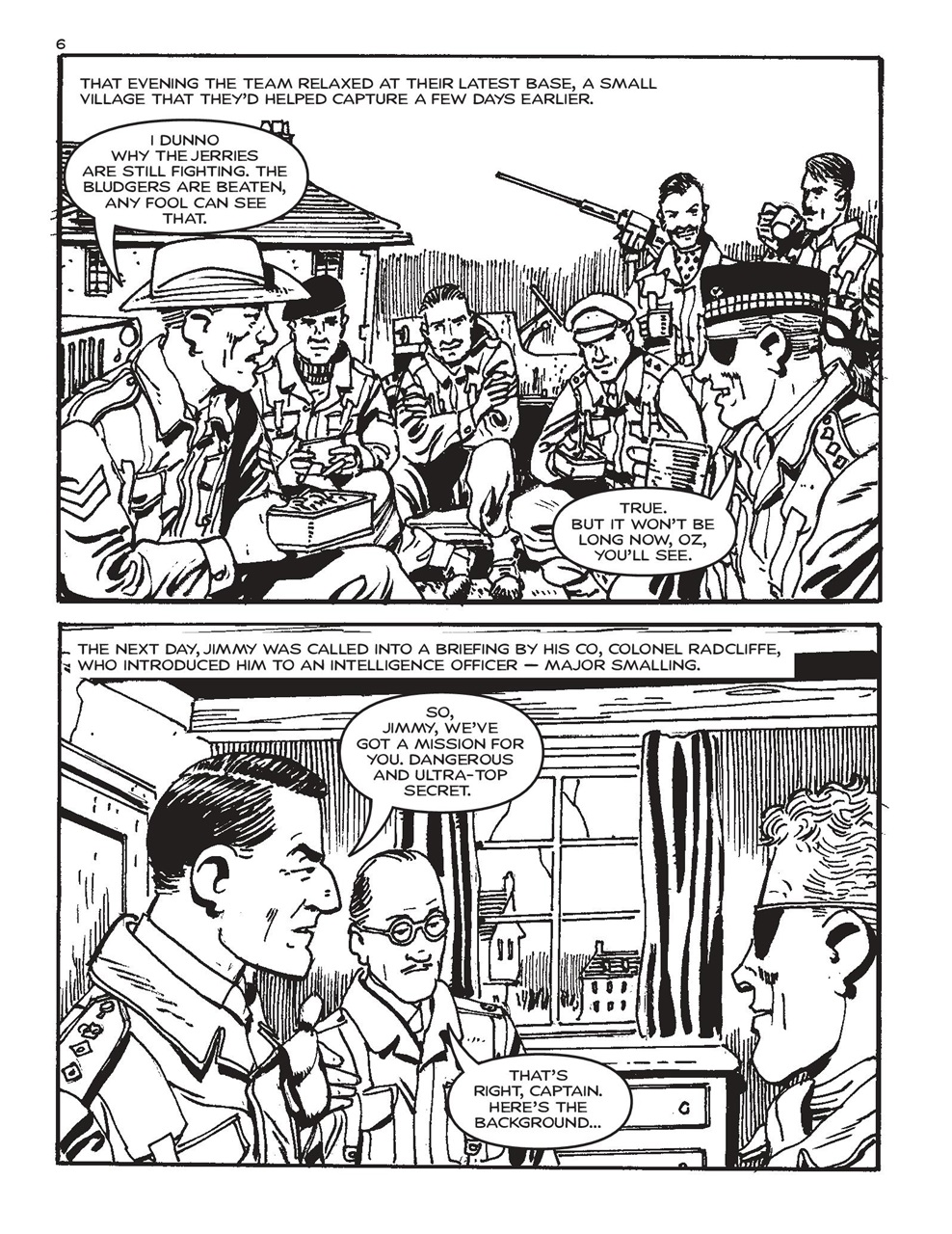 Commando Preview Pages