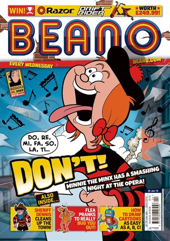 Beano issue 26th January 2019