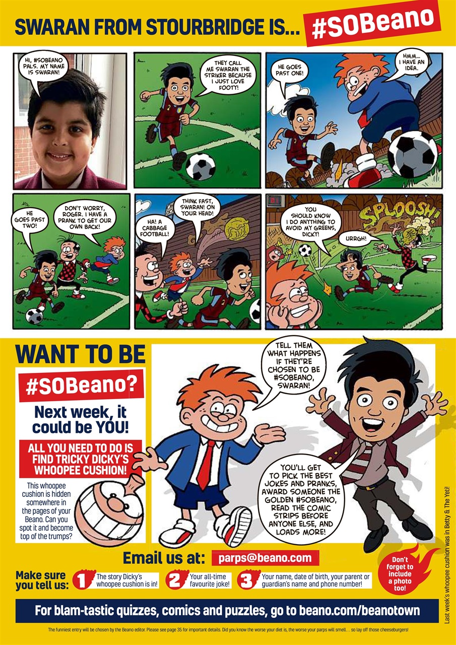 Beano Preview Pages