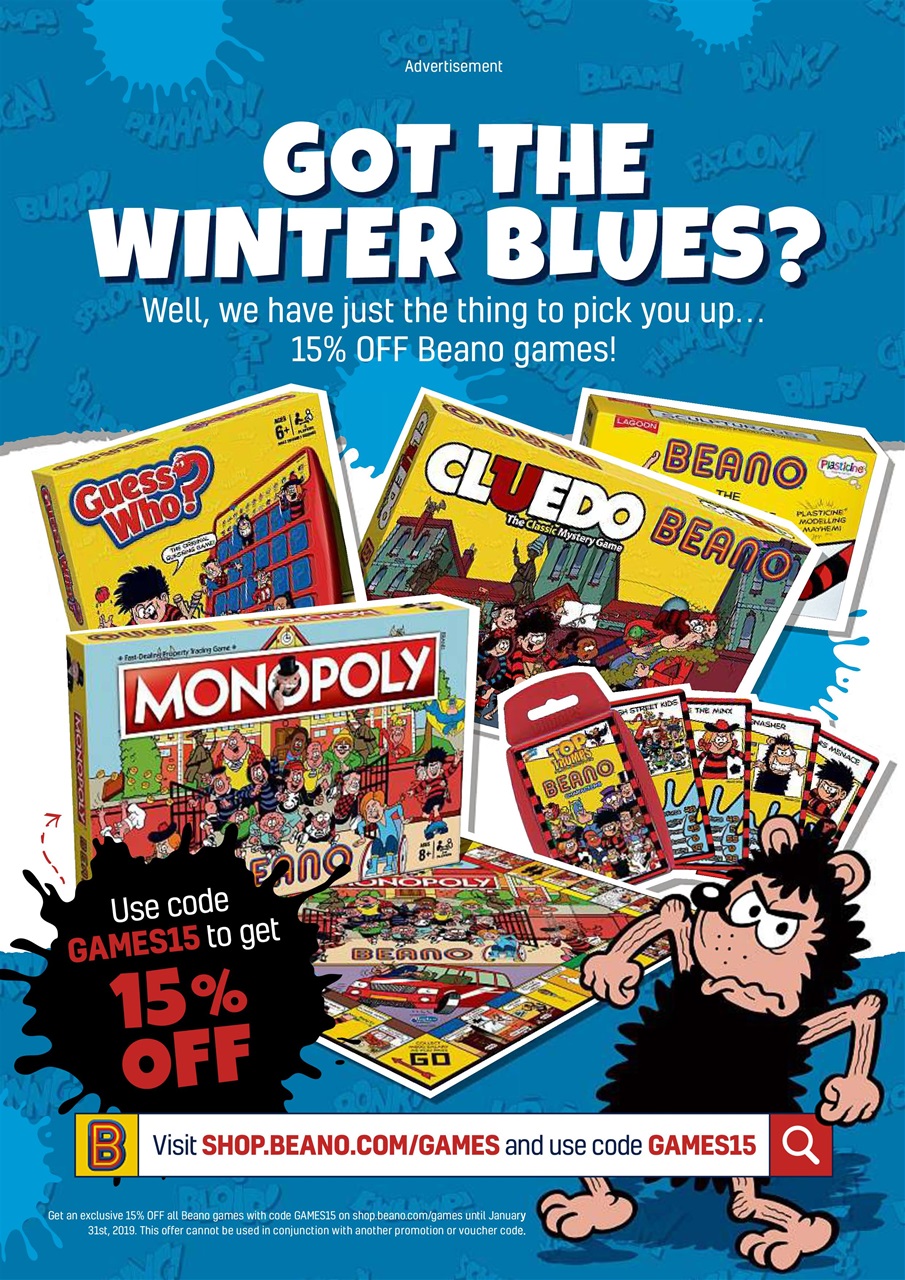Beano Preview Pages