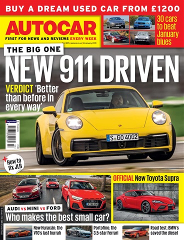 Autocar issue 16th January 2020