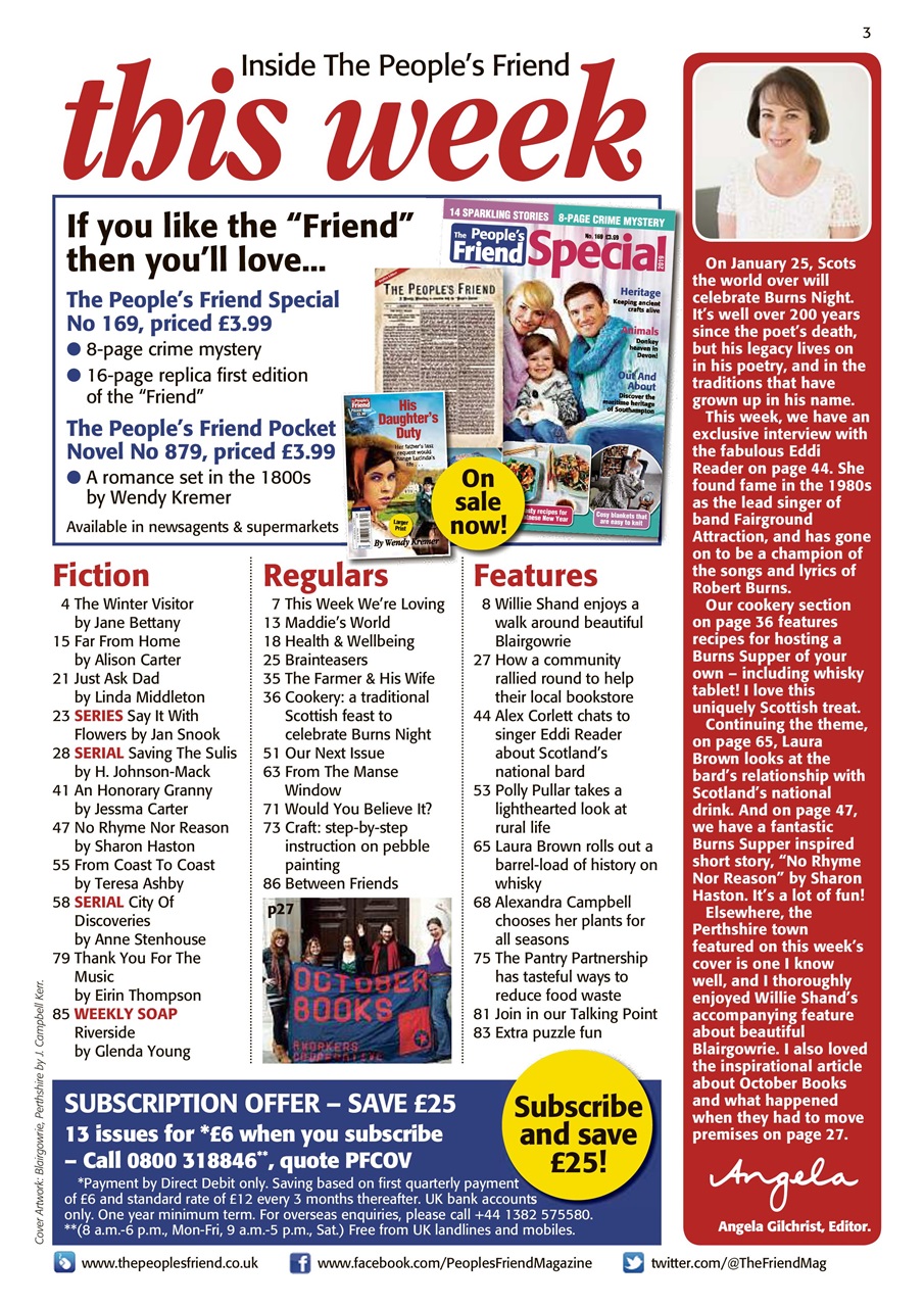 The People’s Friend Preview Pages