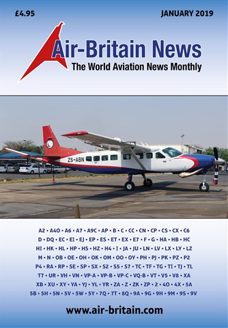 Air Britain News issue Jan 2019