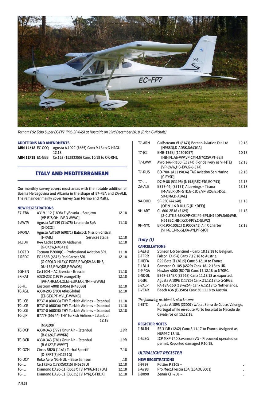 Air Britain News Preview Pages