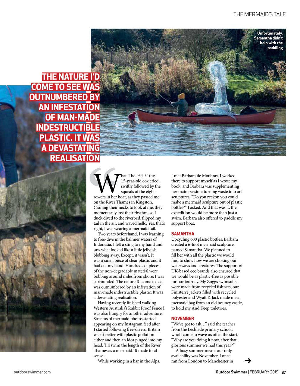 Outdoor Swimmer Preview Pages