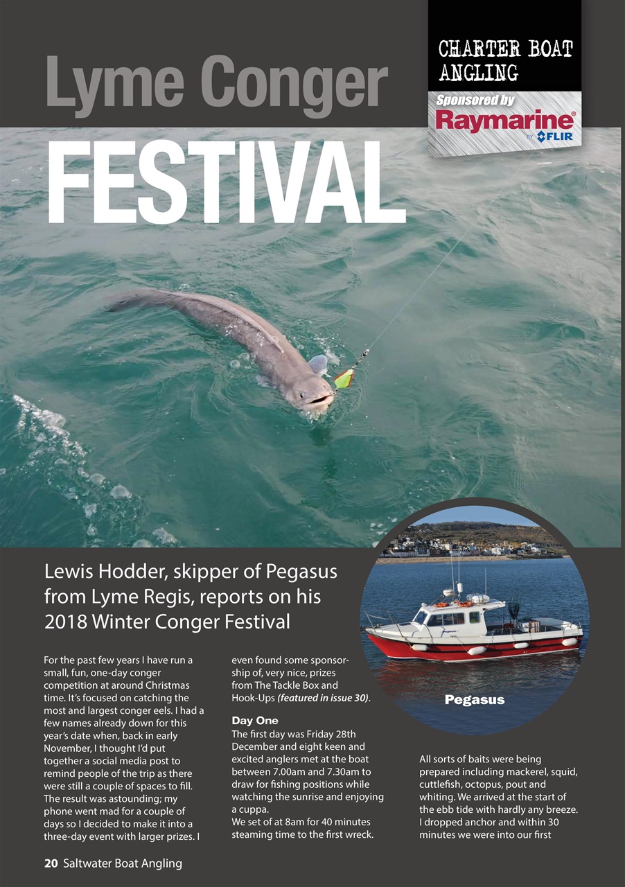 Saltwater Boat Angling Preview Pages