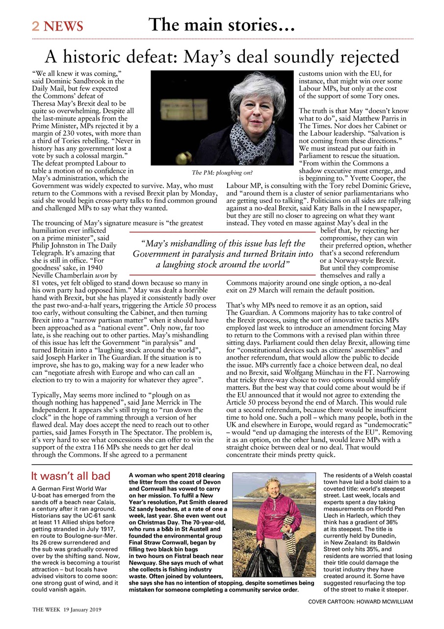 The Week Preview Pages