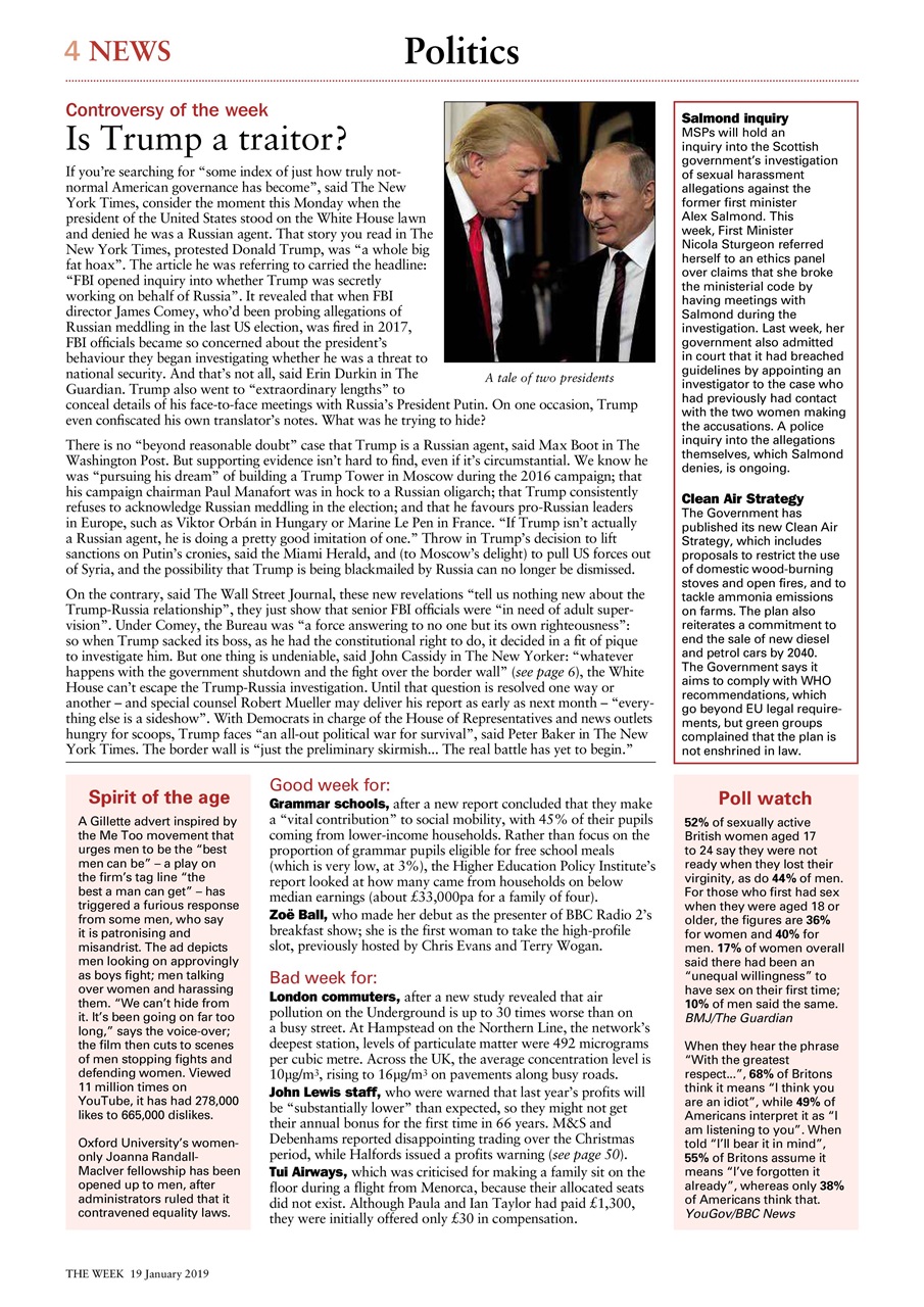 The Week Preview Pages