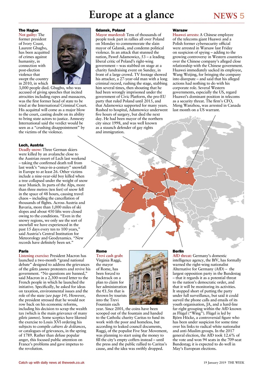 The Week Preview Pages