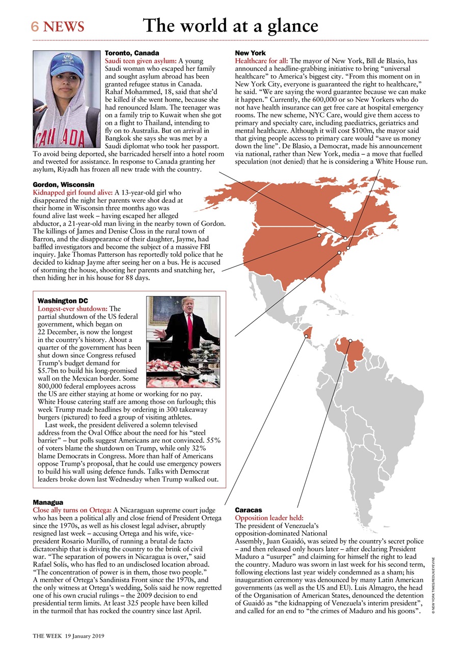 The Week Preview Pages