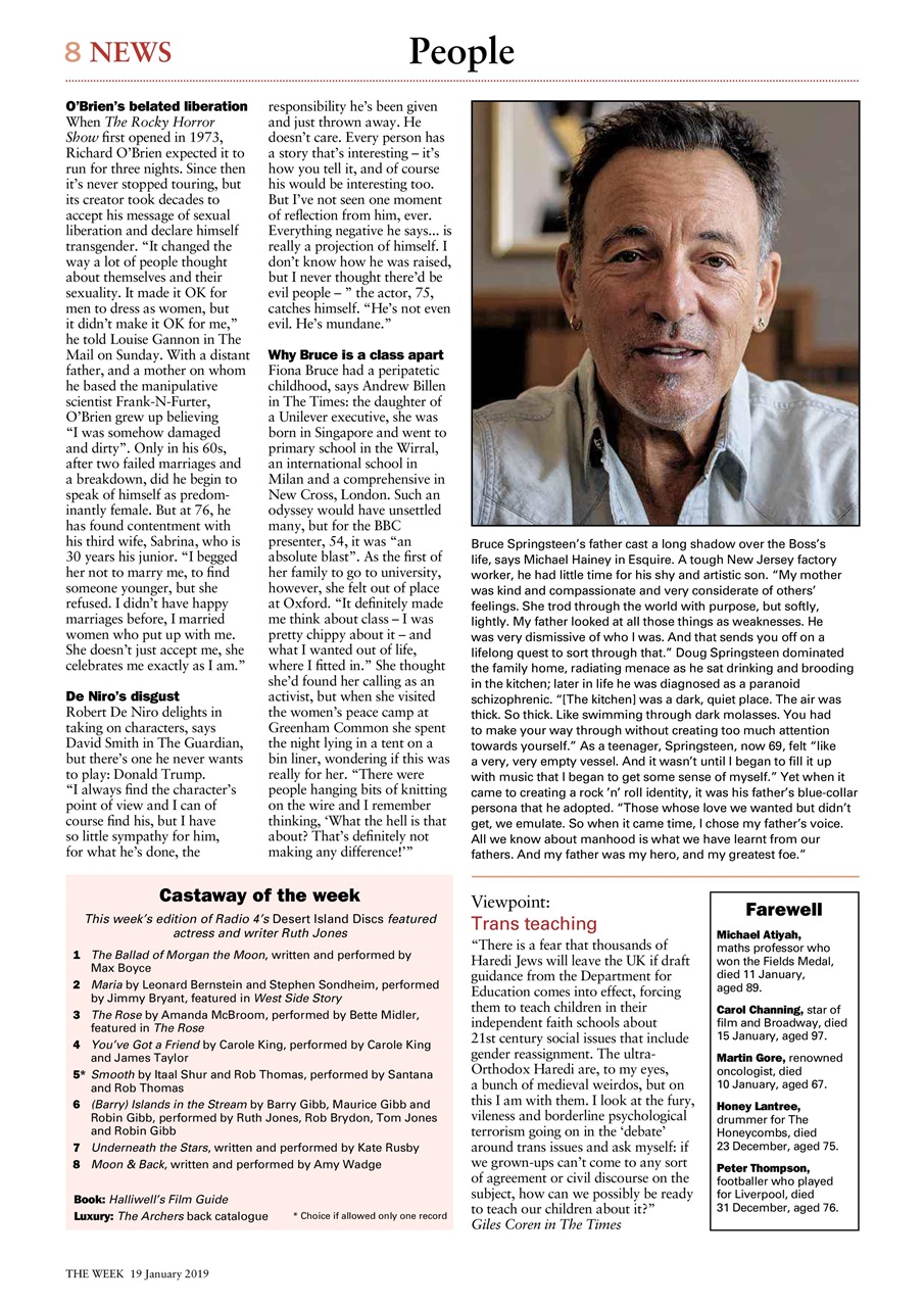 The Week Preview Pages