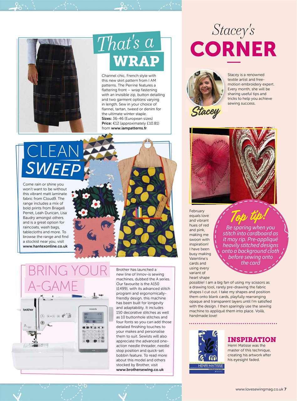 Love Sewing Preview Pages