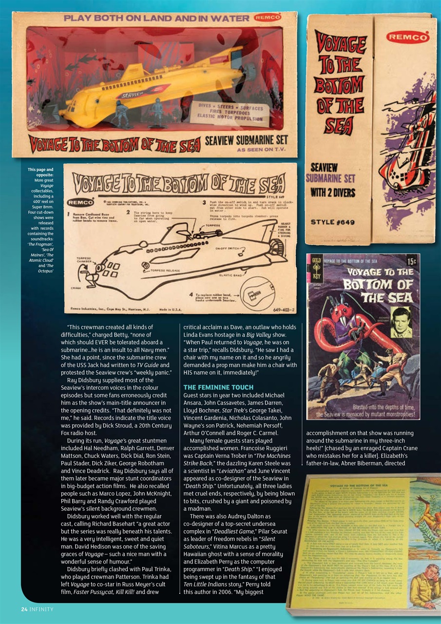 Infinity Magazine Preview Pages