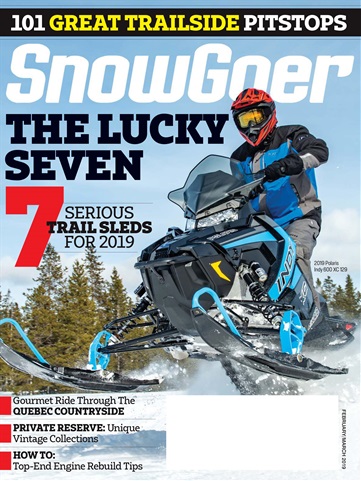 SnowGoer issue Feb/Mar 2019