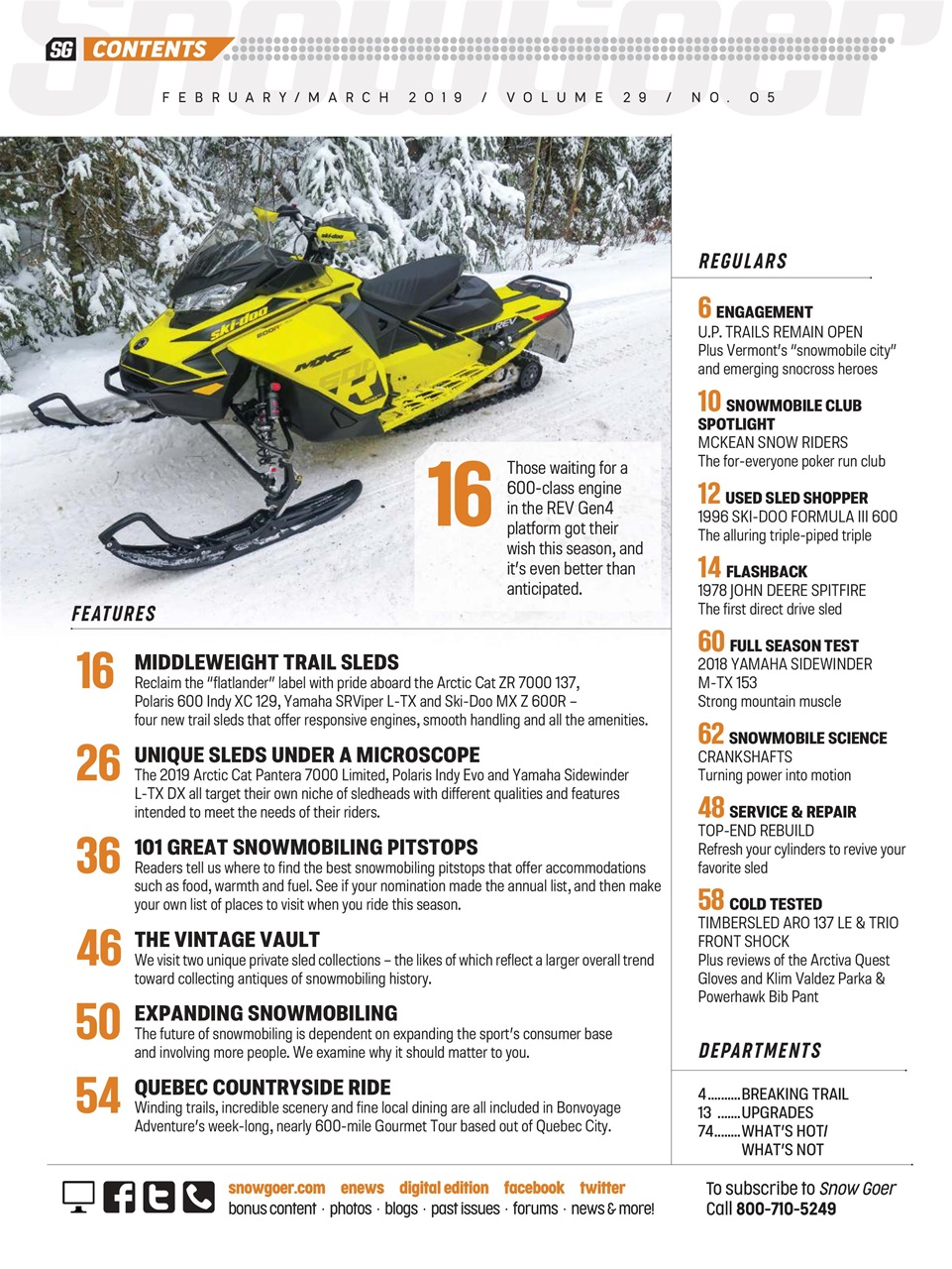 SnowGoer Preview Pages