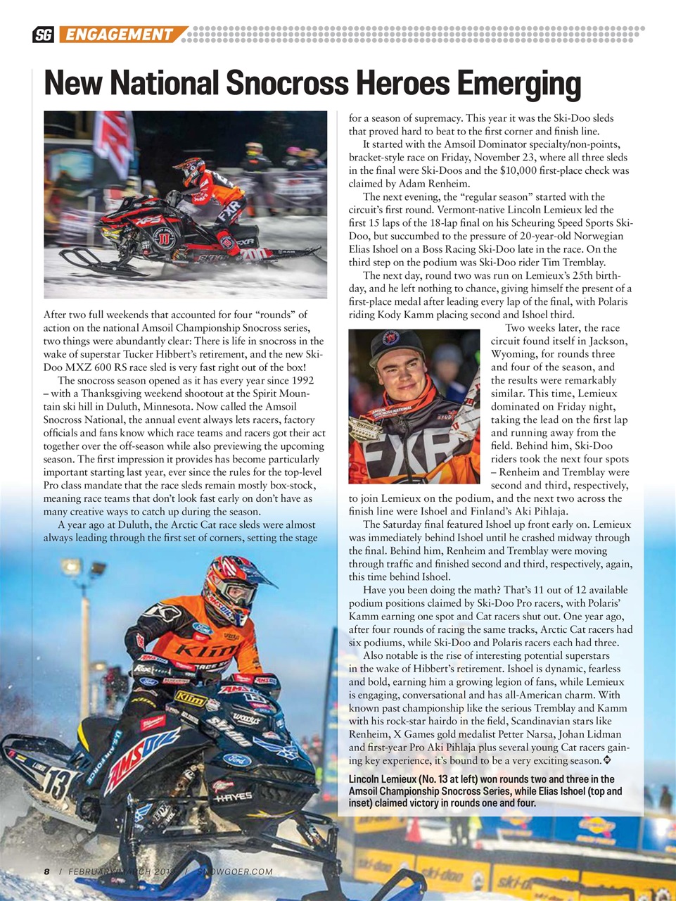 SnowGoer Preview Pages