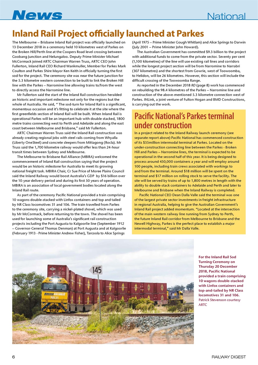 Railway Digest Preview Pages