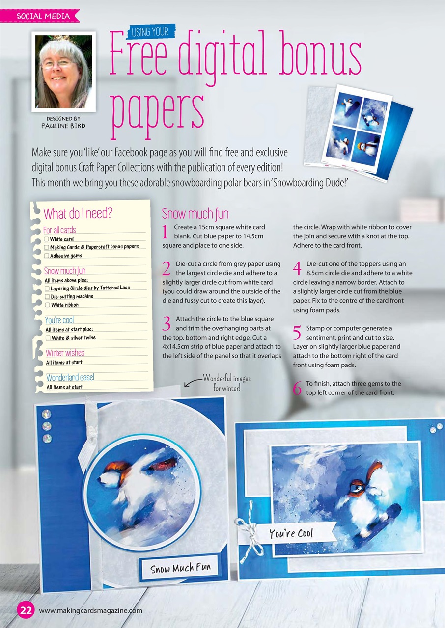 Making Cards & Papercraft Preview Pages