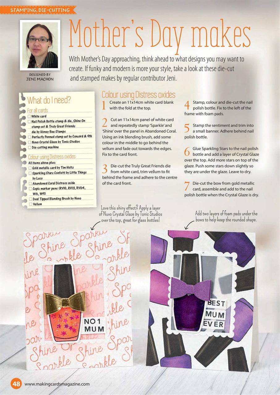 Making Cards & Papercraft Preview Pages