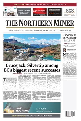 The Northern Miner issue Vol. 105 No. 2