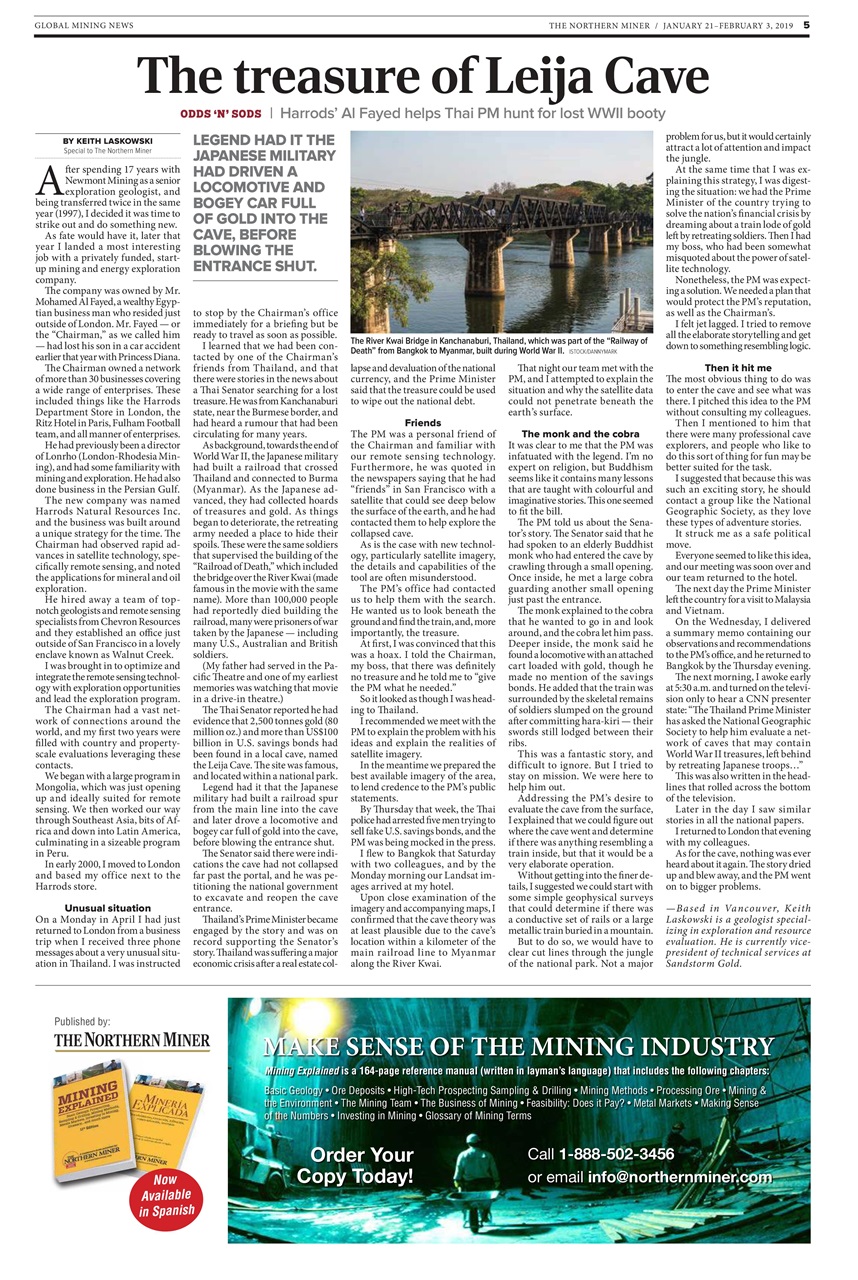 The Northern Miner Preview Pages