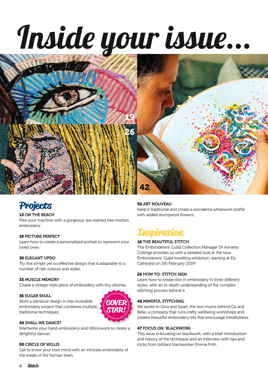 Stitch magazine Preview Pages