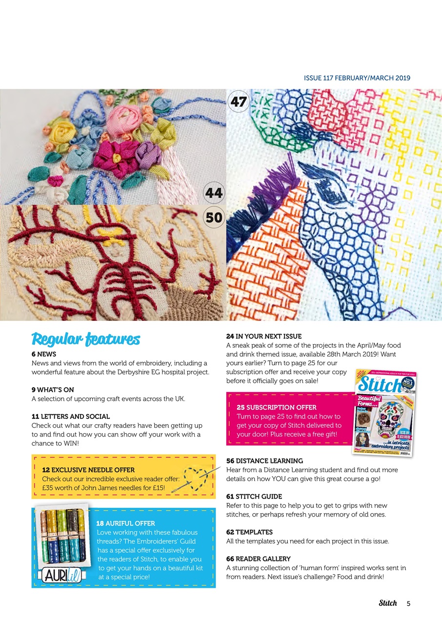 Stitch magazine Preview Pages