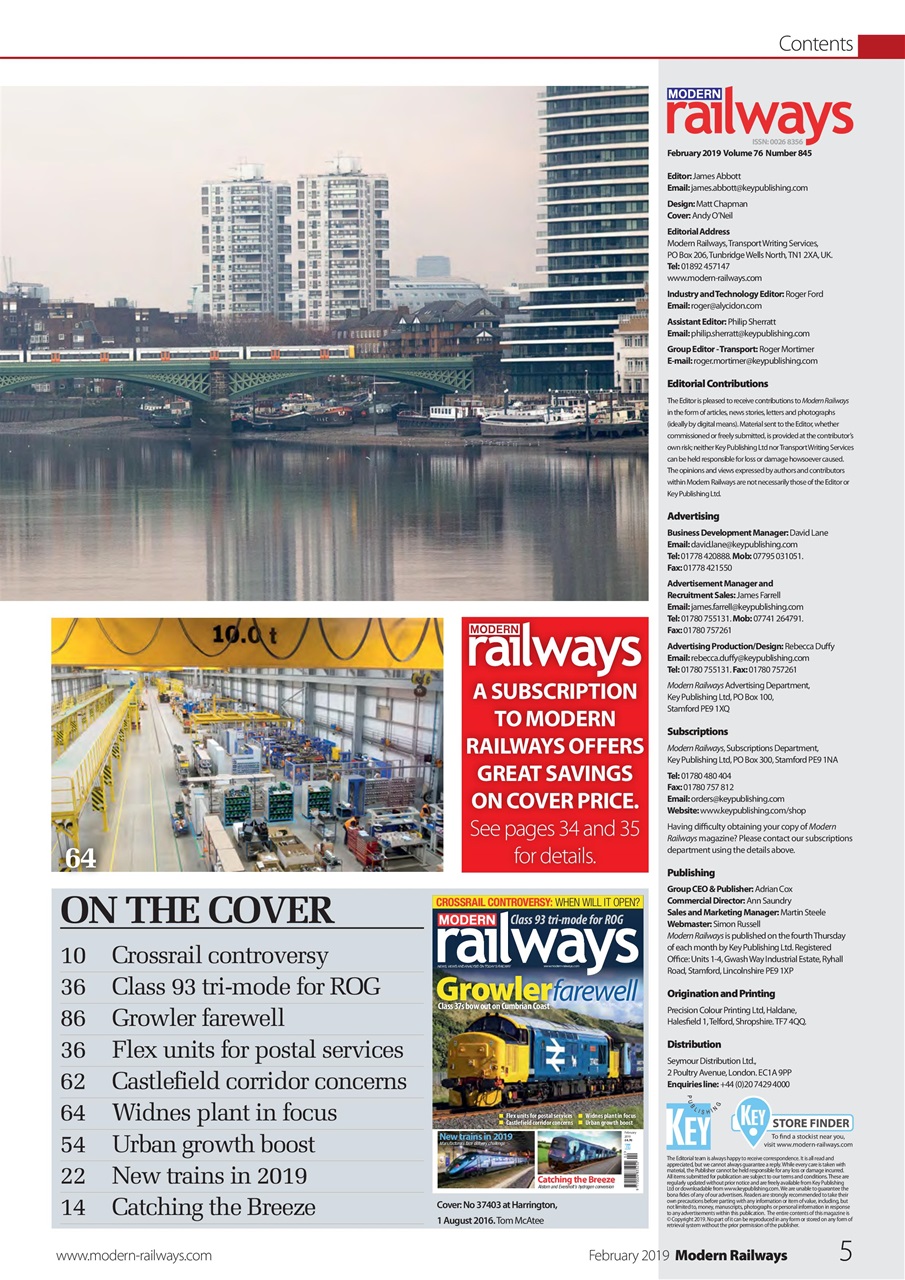 Modern Railways Preview Pages